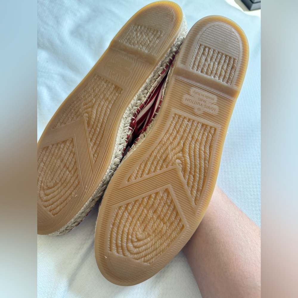 🙏LV Bidart Espadrille Shoes-Size8 - Picture 15 of 17